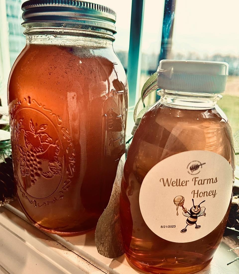 If you love honey, you've got to try our own from right here at Weller Farms!
