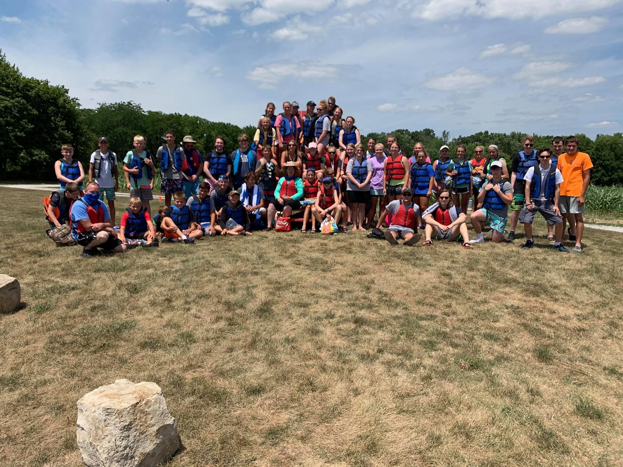 We love to see big groups come through and have a blast. A day on the river makes for a great youth group outing.